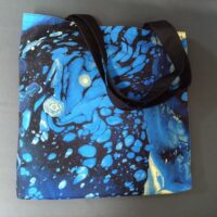 Torba dwustronna / pouring niebieskość