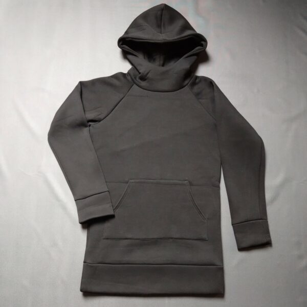 Bluza // czarna z kapturem i kieszenią